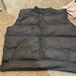 Men’s grey XL Eddy Bauer vintage puffer vest